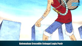 Kelemahan Crocodile Sebagai Logia Pasir