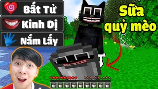 Vinh Uống Sữa Của Mèo Hoạt Hình Tập 17 : UỐNG SỮA TẤT CẢ MỌI THỨ TRONG MINECRAFT* Mèo Ám Ảnh Quá 😱😵