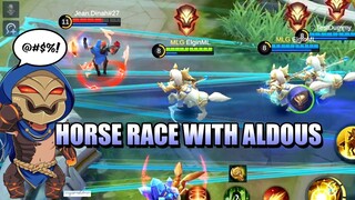 ME AND THE BOYS RACING WITH A MASKED MAN - MIRROR MODE IS COMING BACK IN MLBB