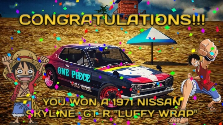 Car Parking Multiplayer | Winner of 1971 Nissan Skyline "Luffy Wrap" | Congrats!