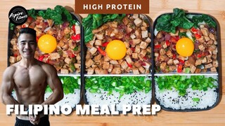 Healthy Filipino Food Recipes - Low Fat Sisig | Filipino Meal Prep | Healthy Asian Meal Prep Ep 32.