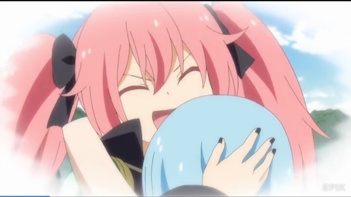 Rimuru and Millim Moment