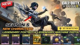 *NEW* Season 5 New Luckydraw / Battle pass Characters official Trailer Teaser Codm 2024