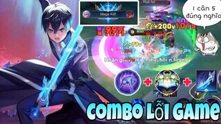 TOP Allain | Kirito Bật Hack Với Combo Lỗi Game Siêu Cấp Miễn Thương 1 Cân 5 Ăn MegaKill ✓