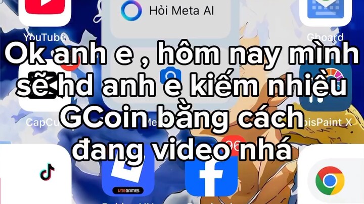 Cách đăng video kiếm GCoin trên Builda! #BuildaGame #创游世界 #39970884