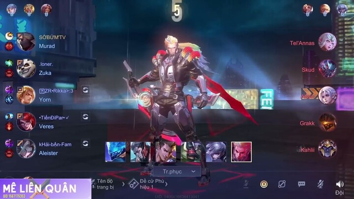 LIÊN QUÂN _ Sẽ Ra Sao Nếu Murad Lên Full Đồ Đỏ - Chơi Lớn Đi Top Để Hành  #Game