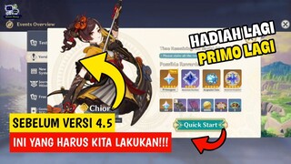 7 HAL YANG HARUS DILAKUKAN SEBELUM 4.5!!, REDEEM CODE, & HATI - HATI SAAT MENGGUNAKAN ITEM INI!!