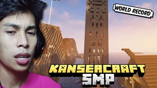 Kansercraft #8 - GUMAWA ng PINAKAMATAAS na BUILDING sa SERVER | (Filipino Minecraft SMP)