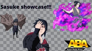 Sasuke Showcase!!! | ABA #roblox #aba # sasuke