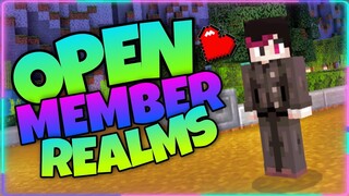 OPEN MEMBER REALMS MCPE 1.16+ - Ayo join realm Gratis - minecraft pe #realms