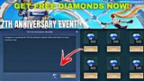 CLAIM FREE DIAMONDS! 7TH ANNIVERSARY EVENT MLBB