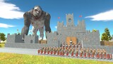 KING KONG Attack Castle - Animal Revolt Battle Simulator