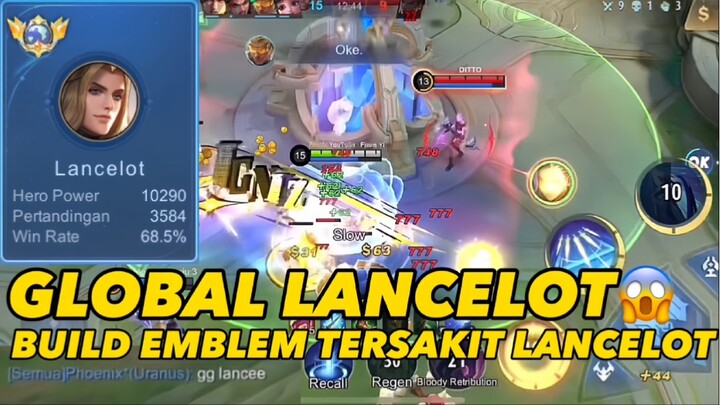 GAMEPLAY ROTASI LANCELOT TOP GLOBAL EMANG BEDA😱