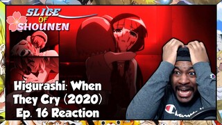 Higurashi: When They Cry Episode 16 Reaction | SOMEONE PLEASE GET RIKA THE HELL OUT OF THERE!!!