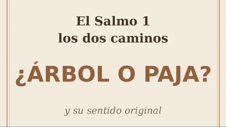 Salmo 1