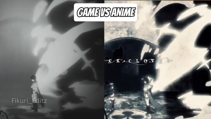 Kamu Harus Tau!! Perbandingan Opening Black Clover Anime vs Game!!