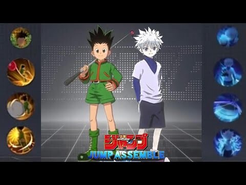 Jump Assemble New Characters Gon & Killua Skills Info, Intros and Release Date