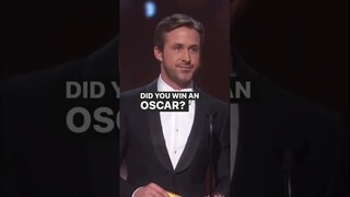 RYAN GOSLING and RUSSELL CROWE FIGHT at the OSCARS #shorts