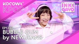 NewJeans- Bubble Gum | SBS Inkigayo EP1230 | KOCOWA+