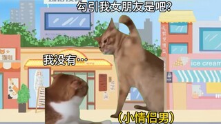 关于我围观小情侣吵架被当成小三这件事【猫meme】