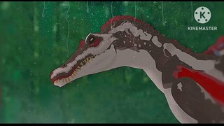 Spinosaurus Battle Royale Jp3 Spinosaurus All Scenes Desblazeheatnix