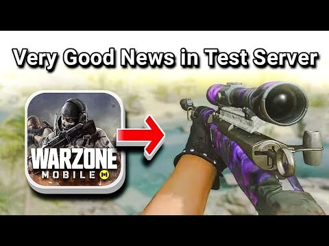 Very Good News in Warzone Mobile Beta Test Server