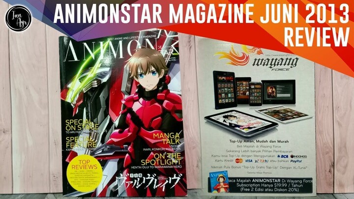 [ REVIEW ] Buku Animonstar Magazine Juni 2013 Majalah Indonesia Anime アニメ Manga 漫画 Tokusatsu 特撮