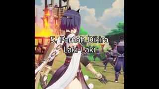 8 FAKTA MENARIK KUJOU SARA! #shorts #genshinimpact