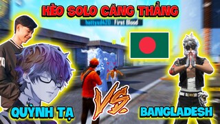 [FreeFire] Kèo Solo Gay Cấn Giữa 🇻🇳Quỳnh Tạ Vs Pro BANGLADESH🇧🇩