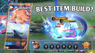 BEST ITEM BUILD FOR AGGRESSIVE FANNY | FANNY GAMEPLAY