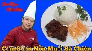 Bí quyết làm món " Sườn Non Muối Sã Chiên || đơn Giản nhưng Cực kỳ Ngon