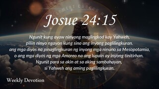 Devotion Verse | Josue 24:15 (GOLD CMI)