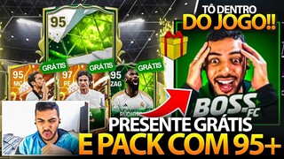 PRESENTE GRÁTIS DA EA AGORA! 😱 GANHEI NOVO ICON 95+ NO PACK + BUGADO DO EVENTO NOVO 🔥 - FC MOBILE 24