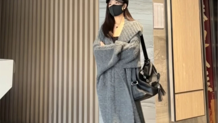 เสื้อไหมพรมผ้าหนา รุ่นยอดฮิตสำหรับต้นฤดูใบไม้ร่วง #ลุคต้นฤดูใบไม้ร่วง #เสื้อไหมพรมคาร์ดิแกน #สไตล์คน