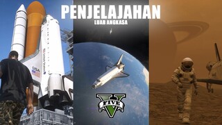 PENJELAJAHAN LUAR ANGKASA ! GILA KEREN BANGET !! GTA V MOD