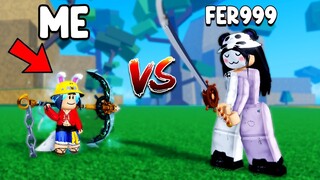 imFiji vs Fer999 in Blox Fruits PvP