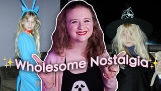 Reacting To My Childhood Halloween Costumes (Wholesome)