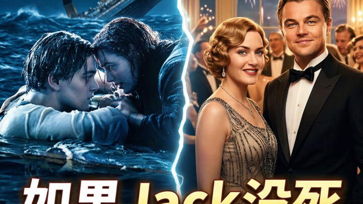 Radical reimagining of the Titanic ending! If Jack had lived, which ending would it be? Choose one.