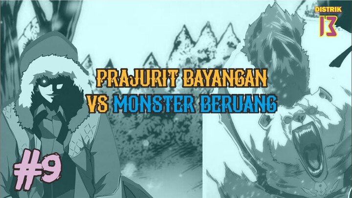 ALUR CERITA MANHWA OVERPOWER TERBARU | PRAJURIT BAYANGAN MELAWAN MONSTER BERUANG TERBAIK