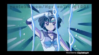 sailor Mercury attack sakura card