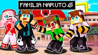 MEU NOVO NETO NASCEU na FAMÍLIA NARUTO no Minecraft!