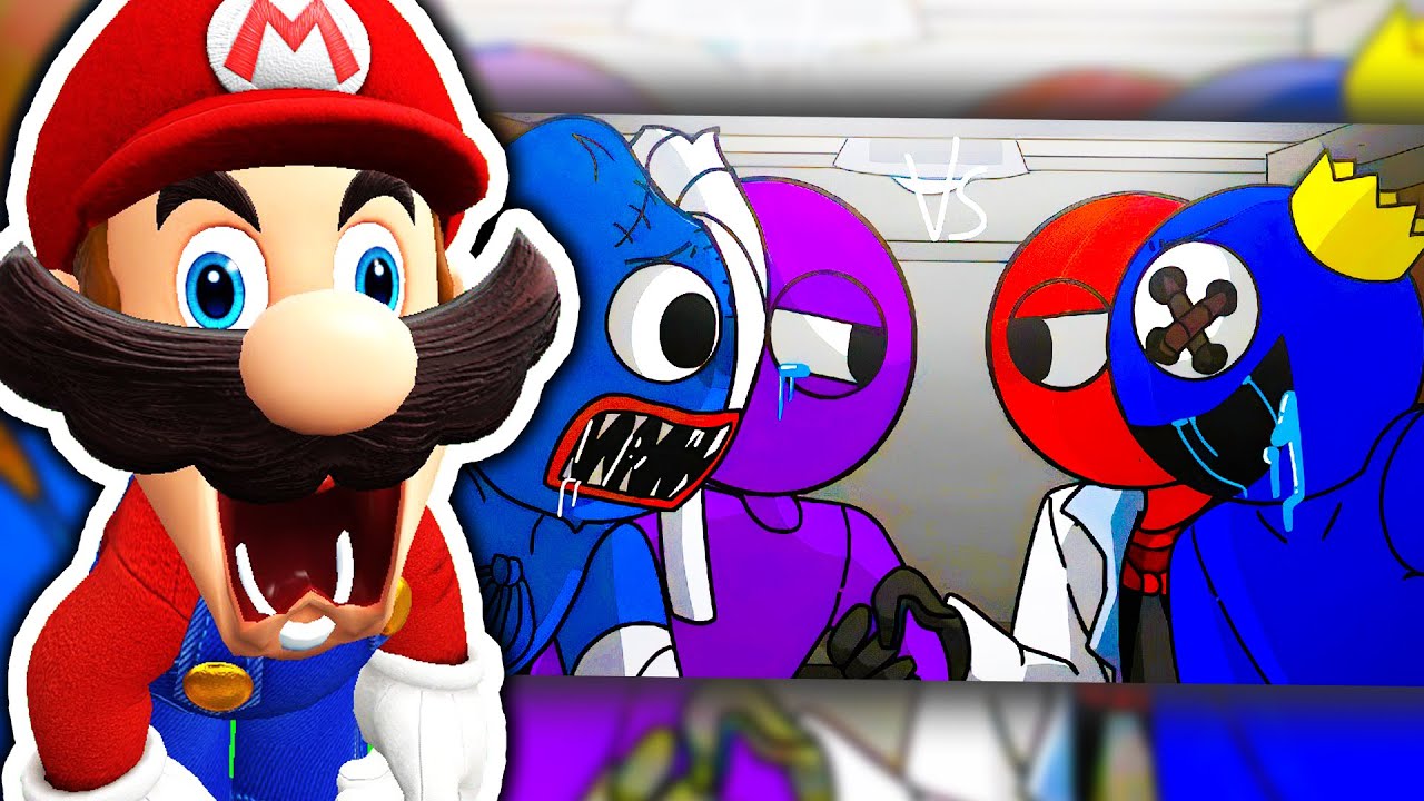 WHAT Happened to PURPLE?!😳(NEW!) Rainbow Friends x Poppy Playtime  Animations Roblox pt.54 - BiliBili