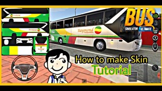 How to Make skin(Raymond Transport) | Bus Simulator Ultimate | Pinoy Gaming Channel