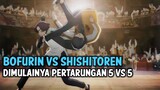 Dimulainya pertarungan BOFURIN Vs SHISHITOREN !! Alur cerita anime Wind Breaker Episode 5