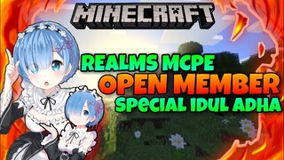 |OPEN MEMBER REALMS| -SPECIAL IDUL ADHA- MCPE 1.16 #openmember #realms #mcpe