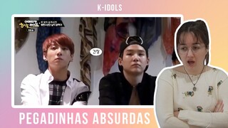 REAGINDO À 'PEGADINHAS NO KPOP QUE FORAM LONGE DEMAIS...'