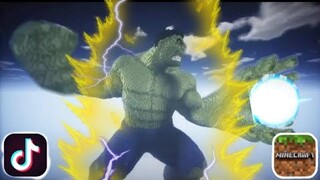 #70 Tik Tok Minecraft - Thế Giới Minecraft Sẽ NTN Nếu Quái Vật Hulk Xuất Hiện ?
