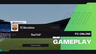 [FC Online] FC Barcelona vs Real Valladolid CF gameplay