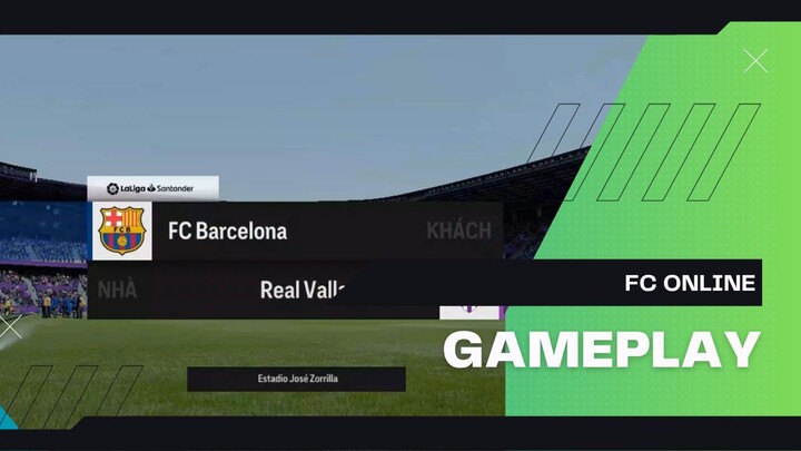 [FC Online] FC Barcelona vs Real Valladolid CF gameplay