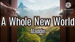 A Whole New World 🌍 (From "Aladdin"/Sing-Along) | Aladdin song | Disney song